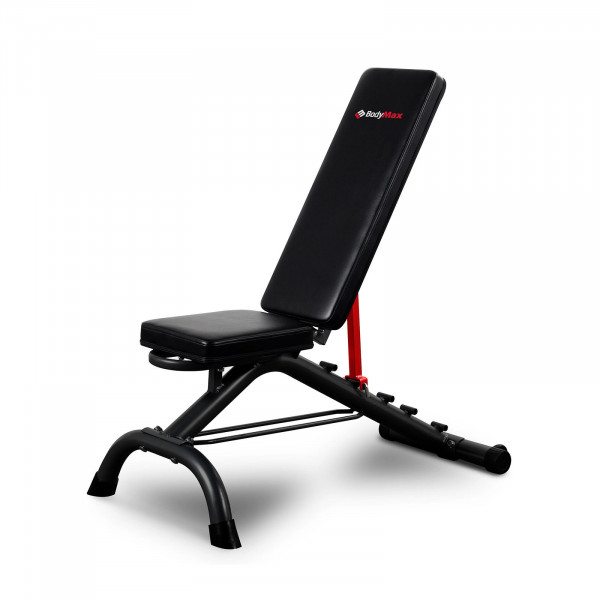 Front-right view of the BodyMax CF325 FID Utility Weight Bench