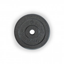 BodyMax Cast Iron 1" Standard Weight Plates - Light Grey