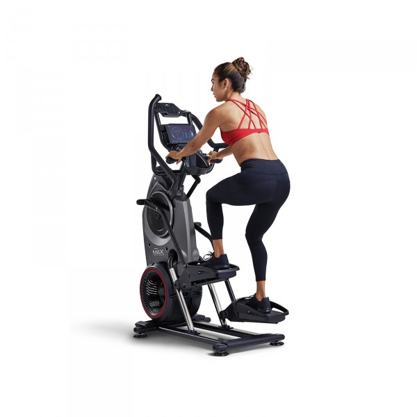 Bowflex Max Trainer M8 in use - back view