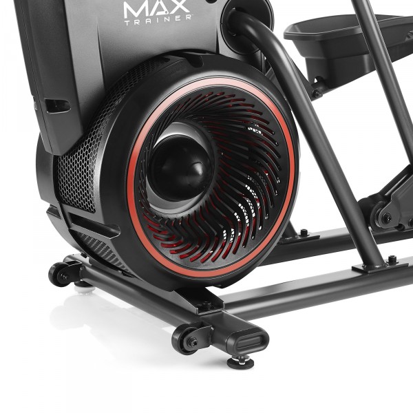 Close-up of the flywheel on the BowFlex Max Trainer M3i