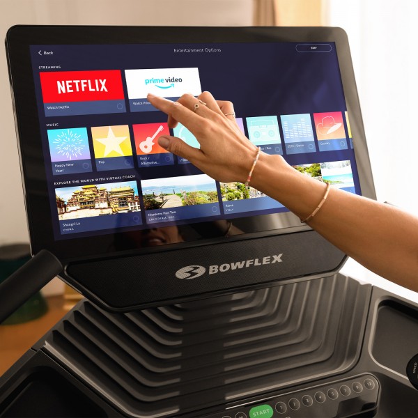 The console of the BowFlex BXT56 Treadmill