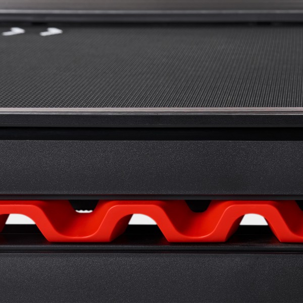 Detailed view of the Comfort Tech™ deck cushioning on the BowFlex BXT56 Treadmill