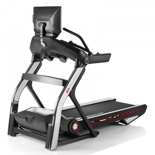 Left diagonal perspective of the BowFlex BXT56 Treadmill