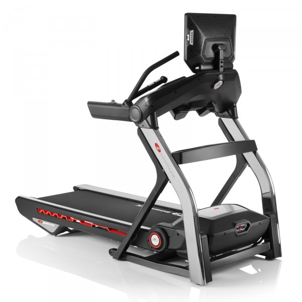 Right diagonal perspective of the BowFlex BXT56 Treadmill