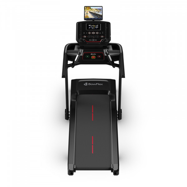 Top-down view of the BowFlex T9 treadmill.
