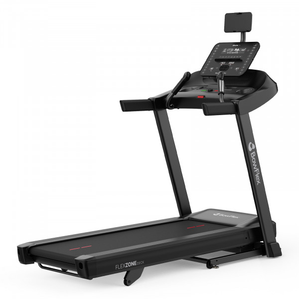 Rear right-angled view of the BowFlex T6 treadmill