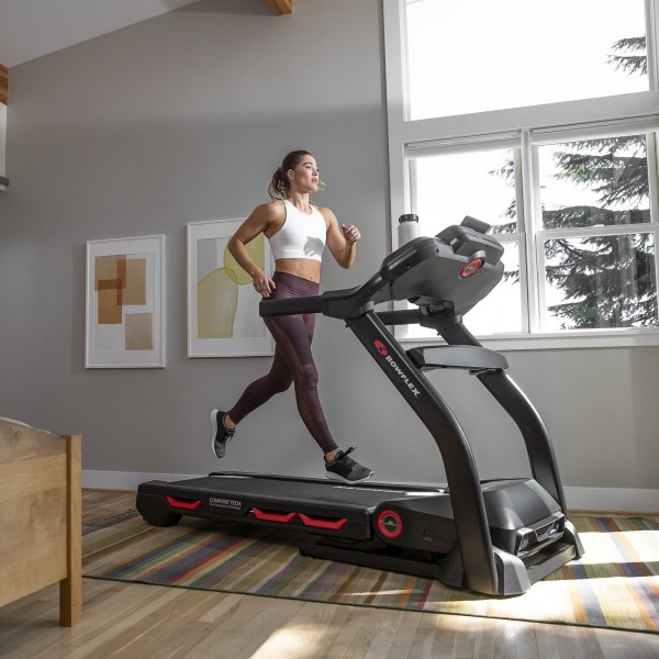 Bowflex BXT226 Treadmill - in use home woman bedroom