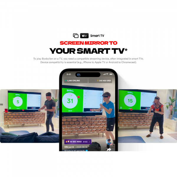 Boxballen - TV mirror