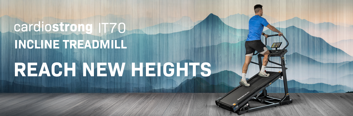 Banner image for the cardiostrong IT70 Incline Treadmill