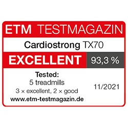 CARDIOSTRONG TX70 ETM TESTMAGAZIN 2021