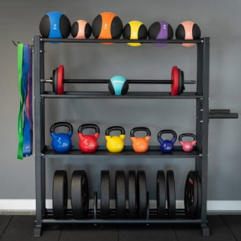 kettlebell storage rack