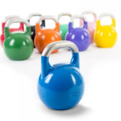 Steel competition kettlebells
