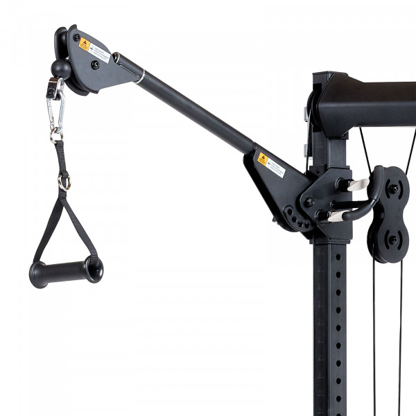 Pulley arm details of the Centr 1 Home Gym Functional Trainer.
