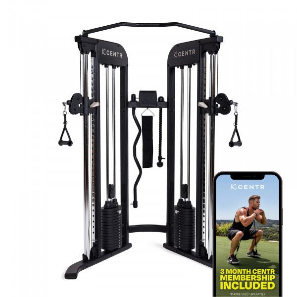 Centr 2 Home Gym Functional Trainer comes with a 3-month Centr app membership.
