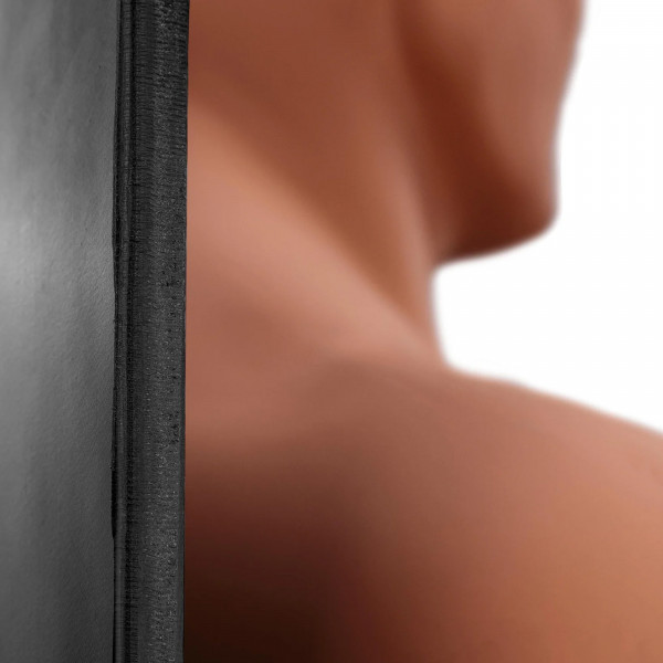 Closeup of the wall mounting system on the Century Wall Mount Boxing BOB