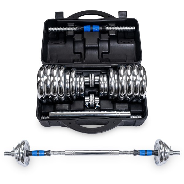 Climaqx 20kg Barbell & Dumbbell Set