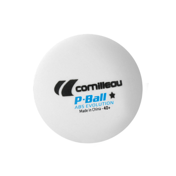 Cornilleau Plastic ABS Evolution 40mm Balls - Box of 6