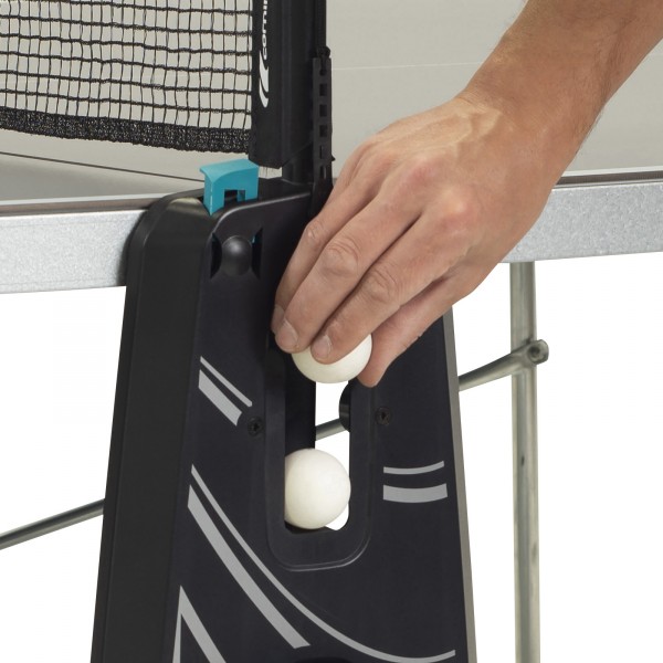 Cornilleau 100X Table Tennis Table - ball storage