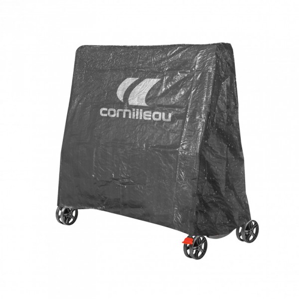 Front-right view of the Cornilleau table tennis table cover