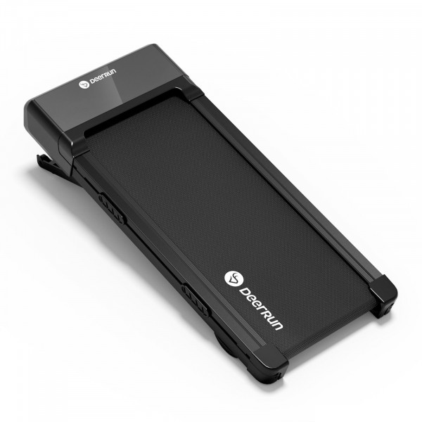Angled view of the DeerRun Z10 Smart Auto Incline Walking Pad