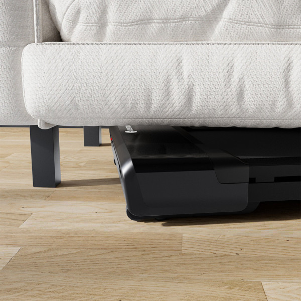 DeerRun Z10 Smart Auto Incline Walking Pad stored under a sofa