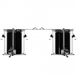 Front view of the Exigo 8 Station Jungle Gym