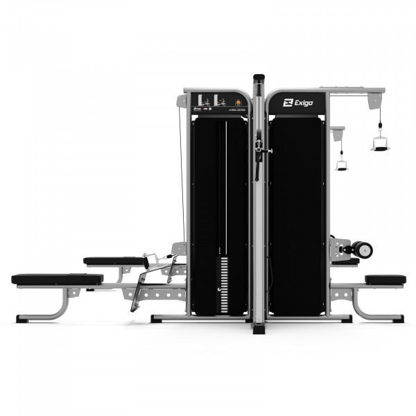 Side view of the Exigo 8 Station Jungle Gym