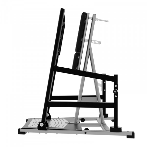 Left-side view of the Exigo ISO Standing Chest Press