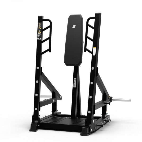 Hero image of the Exigo Plate Loaded 2.0 ISO Standing Press