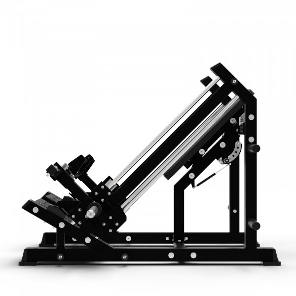 Left-side view of the Exigo Plate Loaded 2.0 ISO Bent Over Row