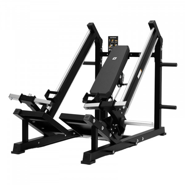 Front-right view of the Exigo Plate Loaded 2.0 ISO Bent Over Row