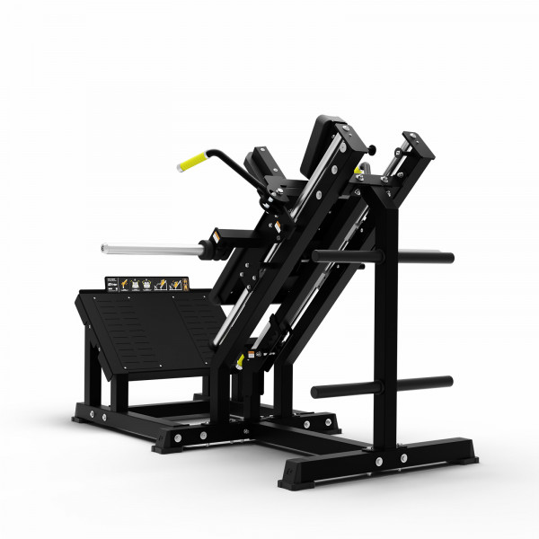 Exigo Plate Loaded 2.0 Hack Squat - Back view