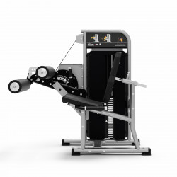 Product image of the Exigo Selectorised Leg Curl - side view