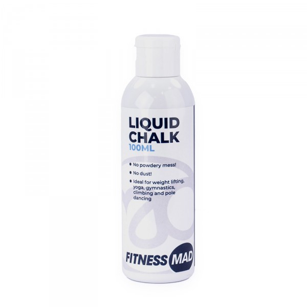 Quick-drying convenience for seamless workouts with the Fitness-Mad Liquid Chalk.