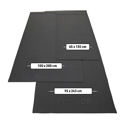 An image of the Fitshop PVC Mats with the dimensions