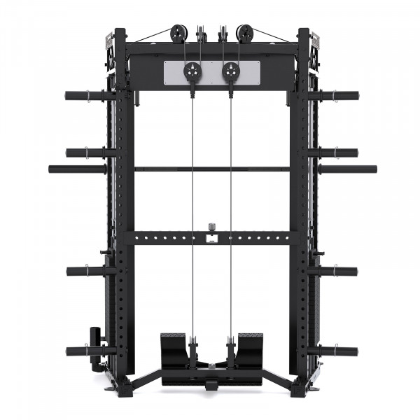 Rear image of the Force USA C10 V2 Compact All-in-one-Trainer.