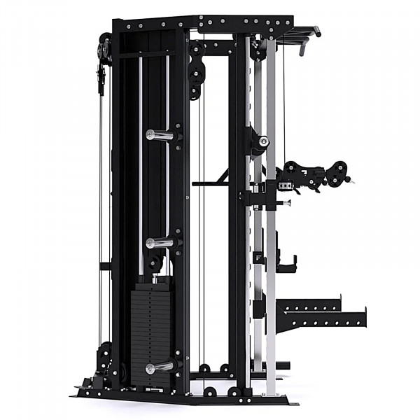 Left view of the Force USA C10 All-In-One Trainer.