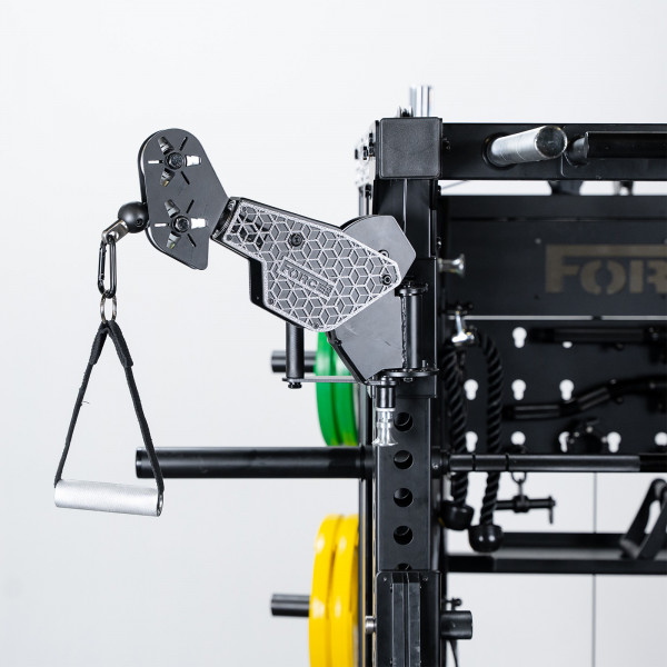 Adjustable cable attachment on Force USA C20 Trainer