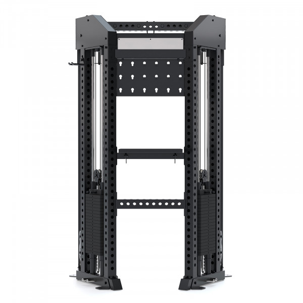 Rear view of the Force USA Functional Trainer Rack