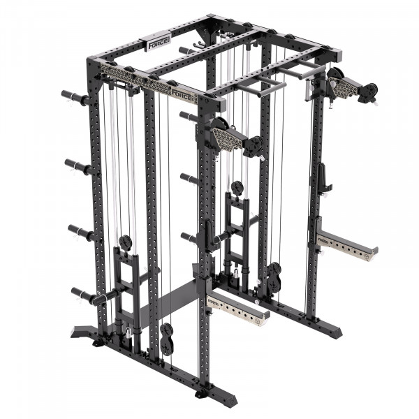 Product image of the ForceUSA M10 Frame with twin Plate Loaders, no Smith bar.