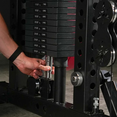 Image of a model using the Twist Lock Mechanism