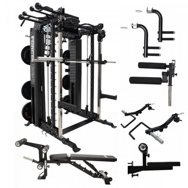 Force USA G20 V2 + Extra Attachments + Bench