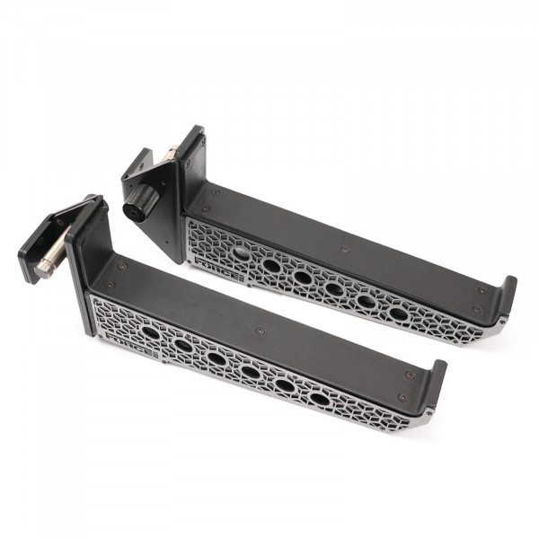 Top angled view of the Force USA Spotter Arms (pair)
