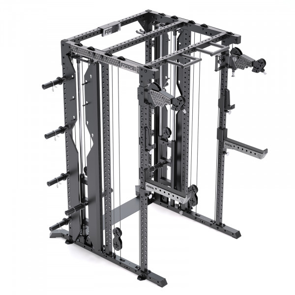 Product image of the ForceUSA M10 Frame with twin Plate Loaders, no Smith bar.