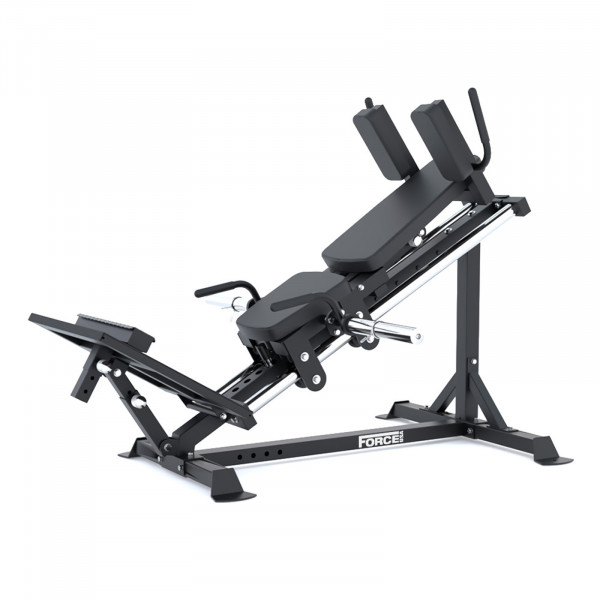 Back left view of the Force USA Compact Leg Press/Hack Squat V3.