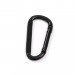 Force USA Oval Black Carabiner (Set of 8)