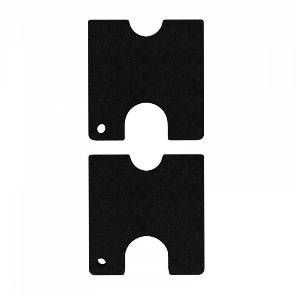 Top view of the Force USA All-In-One Trainer Fractional Weight Stack Plates.