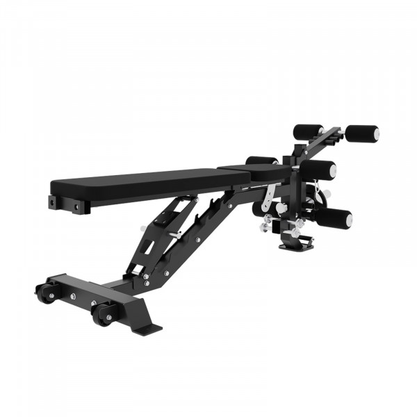 Back left view of the Force USA C10 Base Bench.