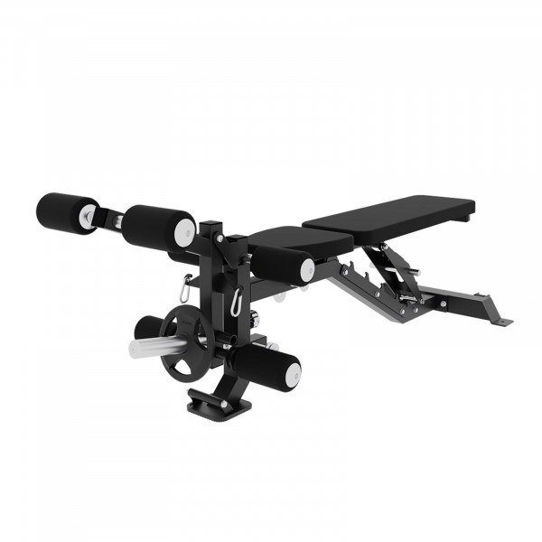 Front right view of the Force USA C10 Base Bench.