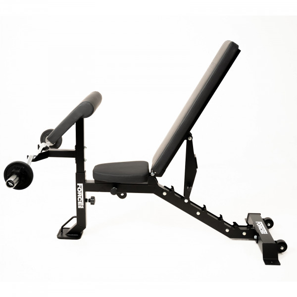 Image of the Force USA MyBench V2 - Incline, with preacher curl
